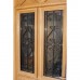 Haustür aus Holz mit Rundbogen Modell "Wulften"